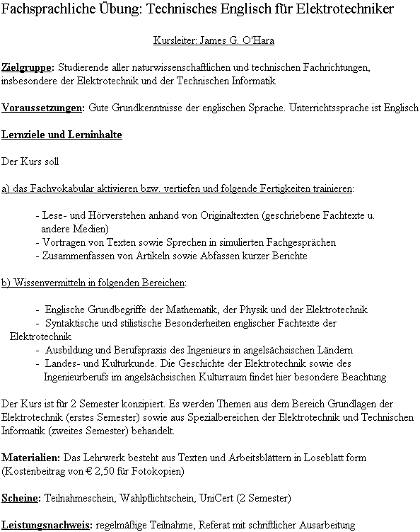TEfuerETs