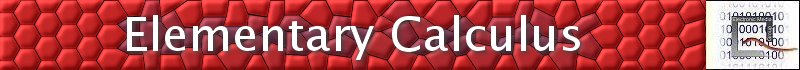 elementary calculus